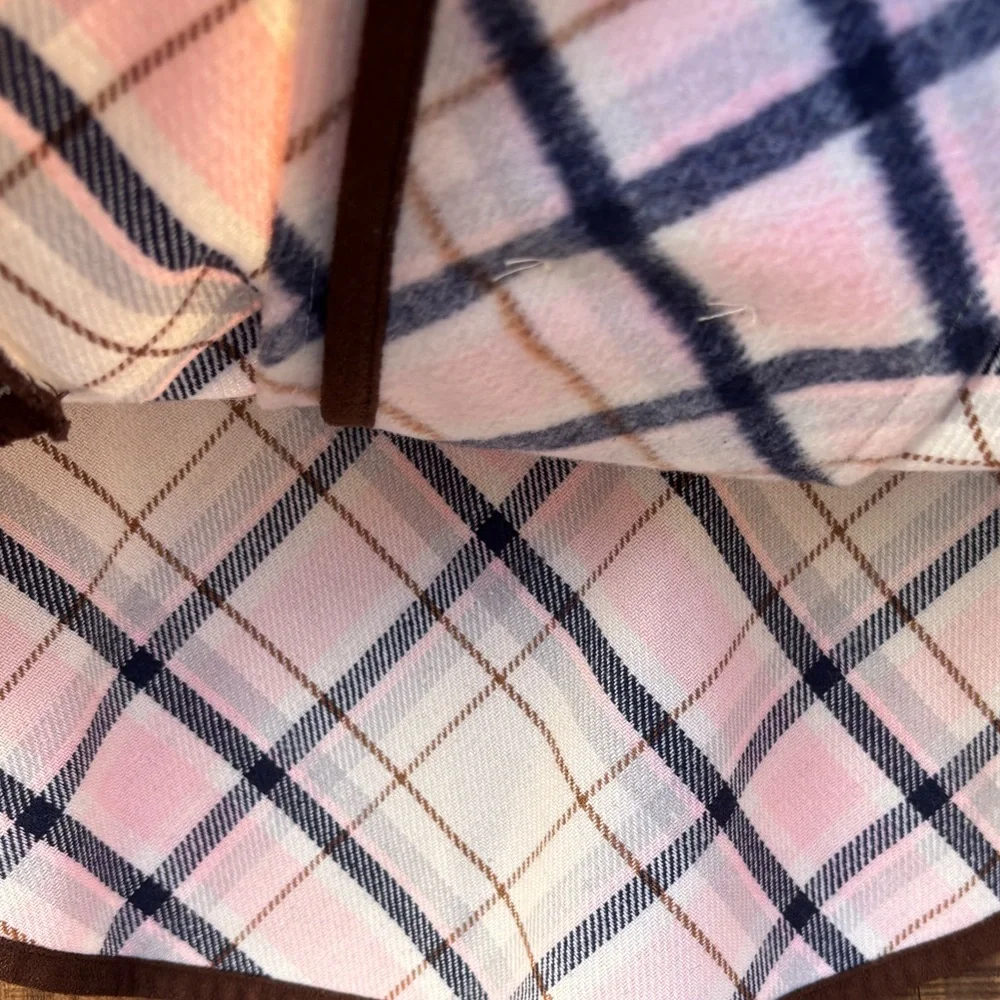 Janie and Jack Plaid Wool Blend Cape Poncho